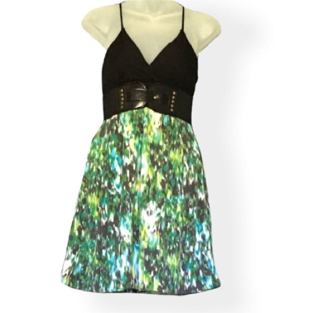 Rue21 dress size small , decorative black waist belt